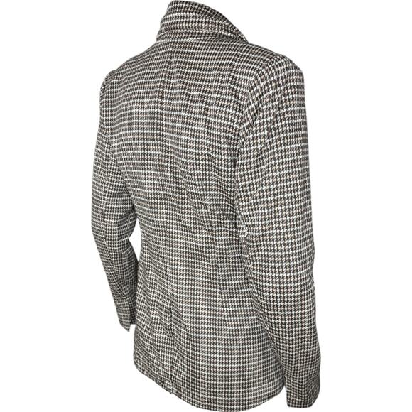 Studio Park X Courtney Khondabi Blazer Brown Check XX-Small NWOT - Picture 6 of 12